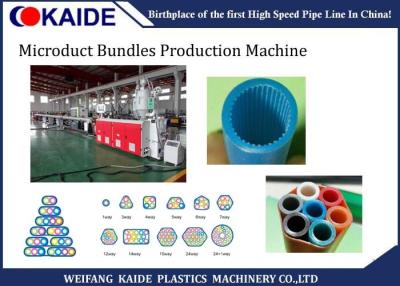 China 24+1 Ways PE Pipe Production Line DB Series Micro Duct Combination Sheath Line for sale