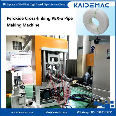 China 20mm PEX Pipe Extrusion Line For Peroxide PEXa Ram Extruder for sale