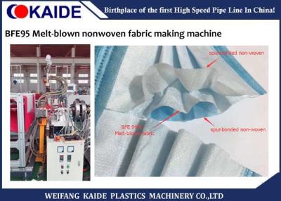 China BFE95 Meltblown Fabric Making Non Woven Fabric Manufacturing Machine With Low Noise for sale