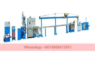 China XLPE LSHF Wire Extruder Machine 100kg/H Automatic Soldering Insulating Wire for sale