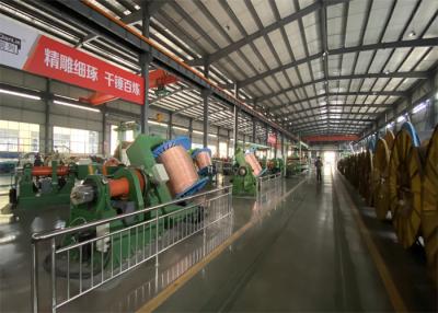 China Motor principal rotatorio de la máquina 55KW del cable del tornado del tambor del soporte de Armoring de la banda en venta