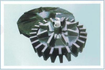 China Polyurethane Lined Agitator Flotation Parts Rotor And Stator for sale