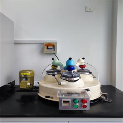 China 9rpm Three Head Lab Sample Grinders Machine For Sample Test for sale
