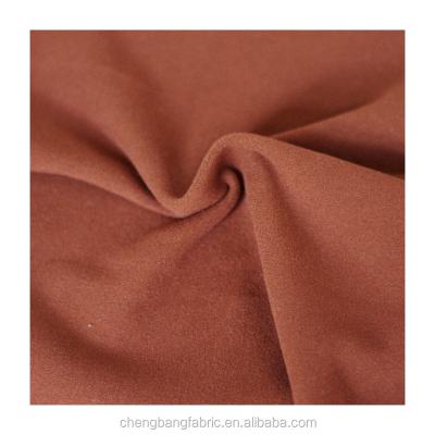China Factory Good Quality Polyester Wholesale Anti-Static Extra Spandex Stretch Fabric Warm Winter Knit Fabric for sale