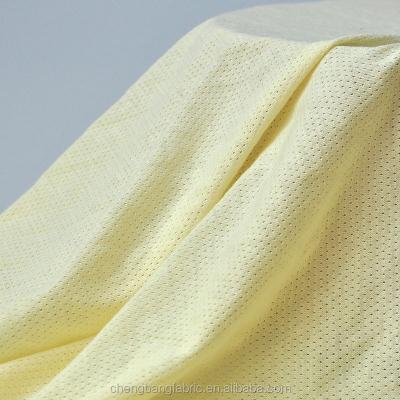 China Chengbang Cloth Factory 100 Cotton 40s Anti-Static Light And Soft Baby Mesh Breathable Knit Fabric for sale