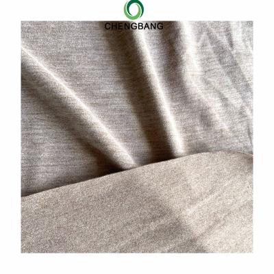 Chine Stretch Chengbang Fabric Factory Good Wicking 90% Rayon Polyester 10% Spandex Warm Layered Sweat Fabric à vendre