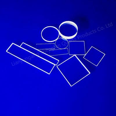 China JGS1 Optical Clear Glass Plates Fused Silica Quartz Disc for sale