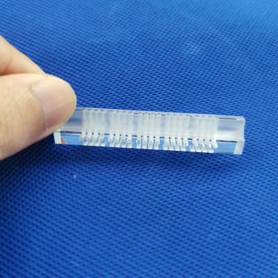 China Silicona fundida de cristal de pulido Rod For Fiber Bar de cuarzo transparente en venta