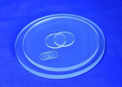 China Professional Quartz Glass Plate , Fused Quartz Glass For Electric Light Source for sale