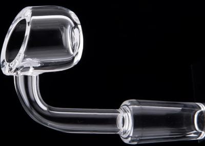 Chine Le matériel accessoire de clou en verre de quartz partie la forme faite sur commande non toxique à vendre