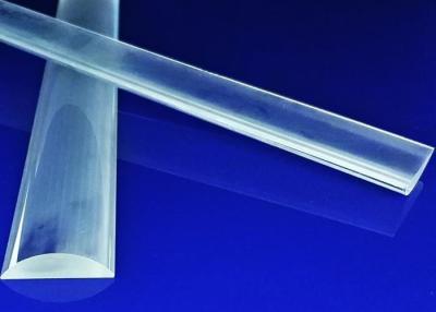 China Transmisión fuerte resistente da alta temperatura de cristal de Rod de cuarzo de la comba del LCD en venta