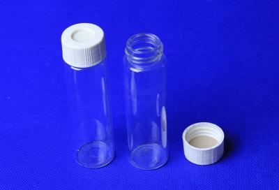 China Glass Laboratory Reagent Bottle , Chemical Reagent Bottles Transparent UV Glass Bottle With Screw Cap for sale
