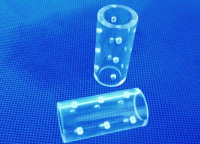 China El instrumento de alta temperatura del tubo de cristal ambo abre el tubo de ensayo anticorrosión para la prueba del aparato médico en venta