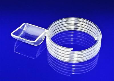 China End Lamps Quartz Glass Tube Thermoelectric Boiler High Temperature Resistance Quartz Glass  Custom Dimension for sale