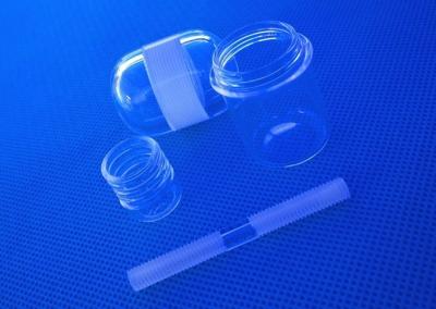 중국 작은 수용량 실험용 시약 병 높은 정밀도 실을 꿴 유리 판매용