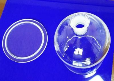 China Flask Combustion Boat Science Lab Glassware Transparent Fused Quartz for sale