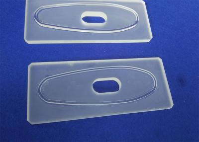China Round Precision Glass Machining Custom Thickness Plate Type Heat Resistant for sale