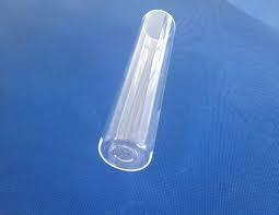 China tubo de vidrio excelente de cuarzo de la estabilidad del choque termal de los tubos de ensayo del bulto de la longitud de 100mm-2500m m en venta