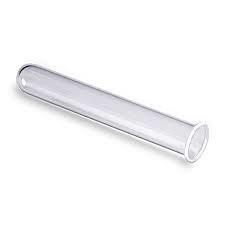 China Stopper Sealing Crystal  Quartz Test Tube General Purpose 1mm-5mm Wall Thick for sale