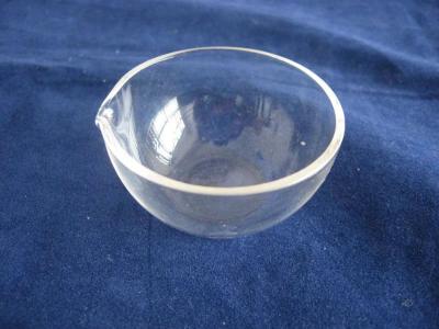 Chine Anti produit chimique de petit de quartz en verre de creuset petit coefficient de dilatation thermique à vendre