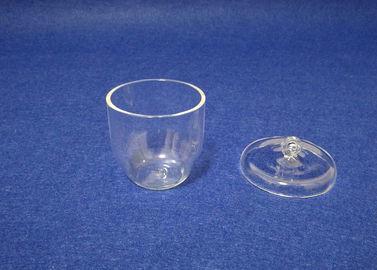 中国 専門の水晶ガラスのるつぼSiO2 ≥99.99%物質的で高い純度 販売のため