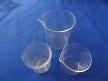 中国 純粋な科学的なガラス製品の付属品の部品の立方形の容器モールス6.5 販売のため