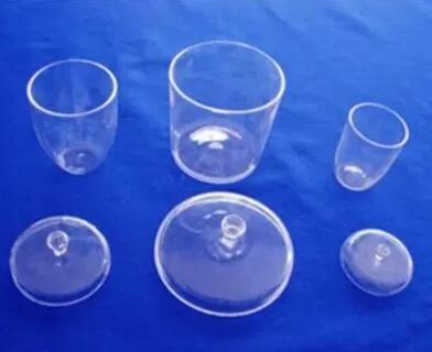 China High Temparature Resistance Ecnomical Quartz Urn heat Quartz Glass Crucible for sale