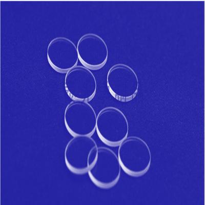 China Placa de vidro grossa de lentes óticas, tratamento de superfície liso da folha de quartzo fundido à venda