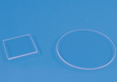 Chine Couleur transparente personnalisable légère optique de produits en verre de quartz d'industrie à vendre