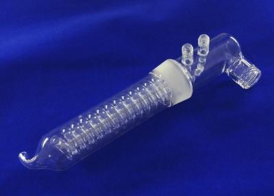 China Fused Silicon Science Lab Glassware Quartz Graham Condenser 99.9% SiO2 Content Anti Corrosion for sale