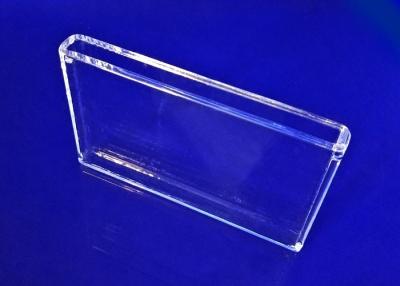 Chine Urne en verre transparente de quartz, anti corrosion de matériel technique de produits en verre à vendre