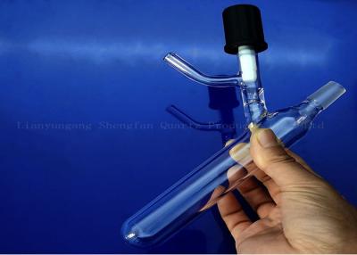 China El tubo de condensación del cuarzo de alta calidad con resistencia a la temperatura alta y a la corrosión es conveniente para el laboratorio en venta