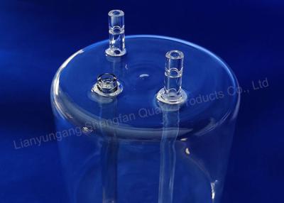 China Garrafa anticorrosiva química da fonte de quartzo dos produtos vidreiros de laboratório para a indústria química à venda