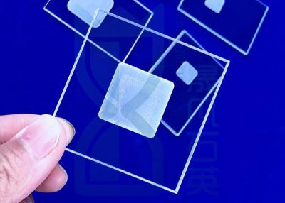 Cina lastre di vetro microbiche del quarzo del carro armato del campione di 100mm*2mm XRD per il laboratorio in vendita