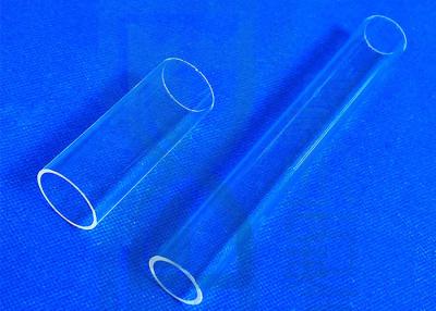 China High Purity Quartz Glass Tube Water Treatment Sleeve Tube Fused Quartz Test Tube Quartz Glass Tube Ustomized for sale