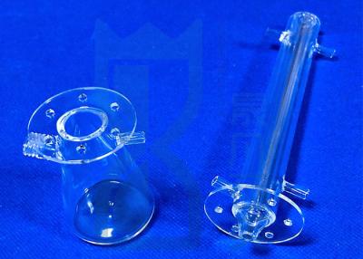 China Photochemical Reactor Clear Ozone Free Quartz Glass Tube for sale