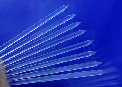 Chine Quartz fondu clair Rod For Heating d'extrémité de forme de cône à vendre