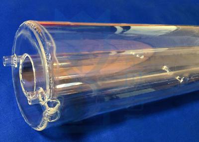 China Double Layer Fused Silica Glass Tube For Laboratory Research for sale