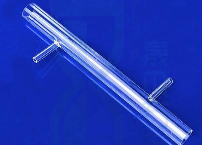 China Double Layer Fused Silica 2.2g/Cm3 High Temperature Quartz Tube for sale