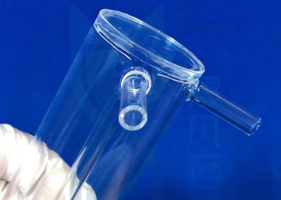 China Reactor del vidrio de cuarzo transparente para el separador químico de la prueba en venta