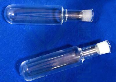 中国 High Temperature Quartz Glass Reagent Bottle Pass UV Light Of 254 NM Wavelength 販売のため