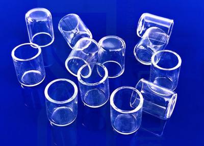 China Los diversos tamaños de pulido modificados para requisitos particulares despejan el pequeño crisol del vidrio de cuarzo en venta