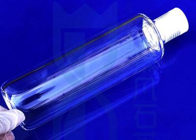China Screw Thread Clear Quartz Glass Morse 6.5 Laboratory Reagent Bottle for sale