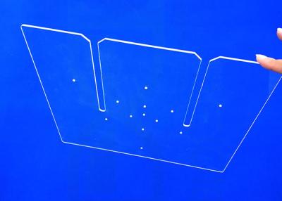 China High Uv Transmission Rectangle Clear SIO2 Fused Silica Plate for sale