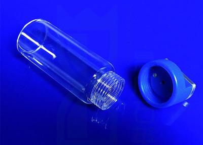 China Botella reactiva del cuarzo claro de la silicona fundida SIO2 con el extremo de la rosca de tornillo en venta