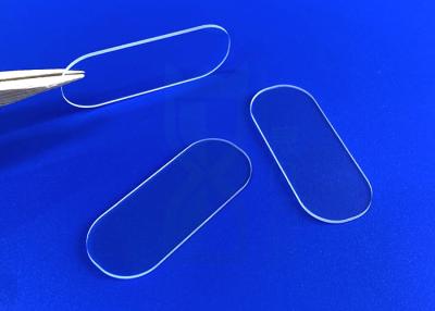 中国 SiO2殺菌ランプのための透明な紫外線水晶ガラス板 販売のため