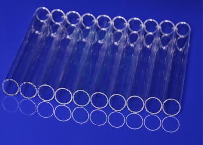 China Isolação elétrica lustrada transparente do tubo de vidro de quartzo SIO2 fundido à venda