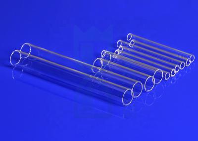 China UV Transparent Quartz Tube Glass Sleeve For Germicidal Lamps for sale