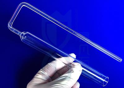 Chine Tube capillaire de haut de transmittance de quartz en verre quartz léger du cylindre SIO2 à vendre