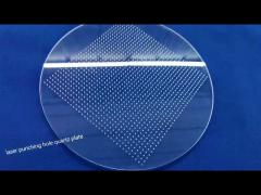 High Chemical Stability Polished Quartz Disc Round Glass Windows